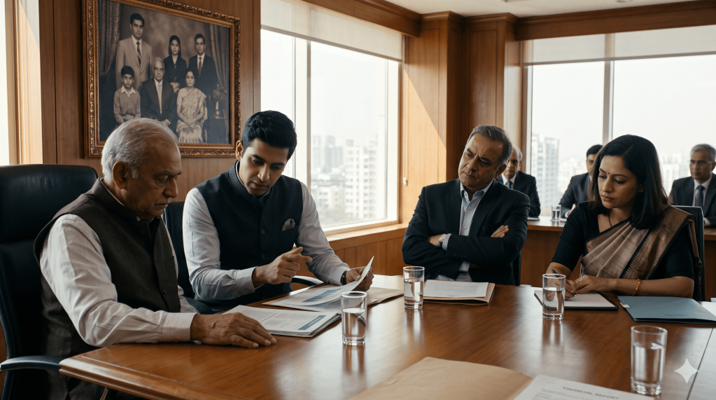 From Sunday Lunch to NCLT: The Architecture of Family Business Succession